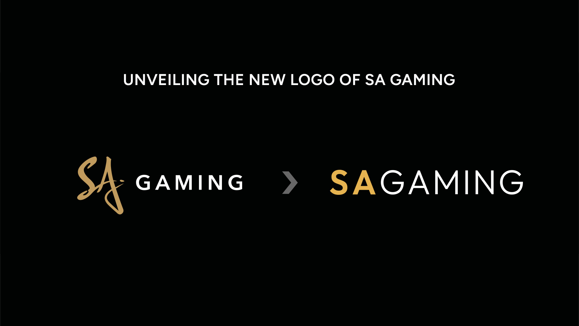Unveiling the new logo of SA Gaming